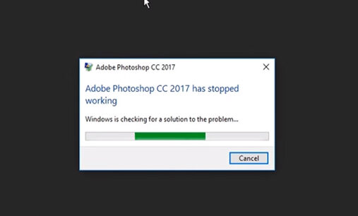 How to fix Photoshop cc 2017 has stopped working Problem on Windows 10