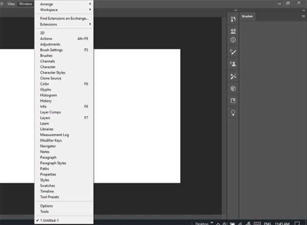 how to show toolbar in photoshop cs6 mac