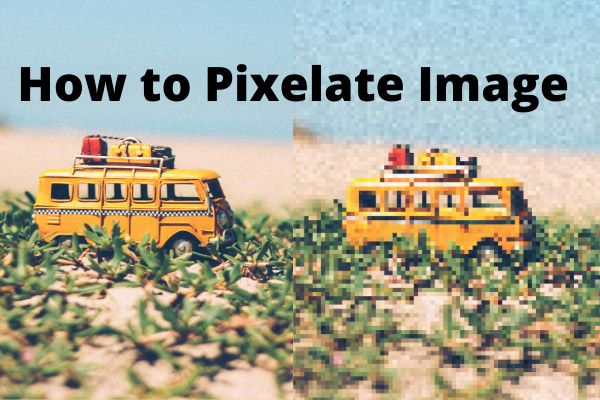 Convert image to pixel art Photoshop