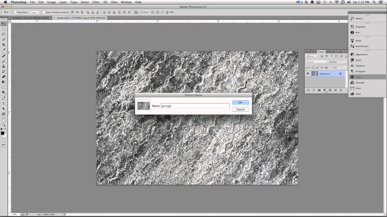 How to add texture to 3d objects in Photoshop