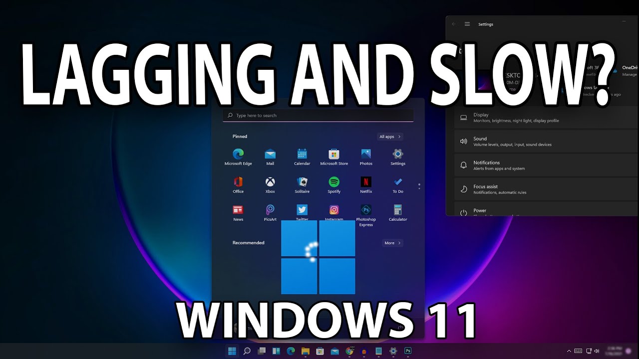 How to fix Windows 11 slow and lagging