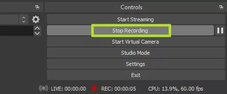 Record Windows 11 screen with OBS Studio