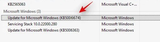 Find Security Update KB5006674