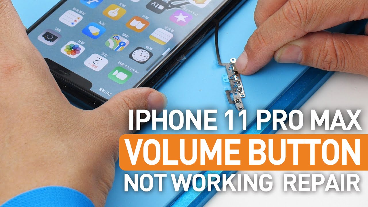 Fix Volume buttons not working on iPhone 11 Pro Max