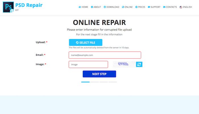 PSD Repair Kit online