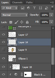 Select any layer