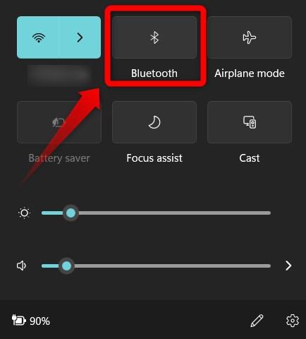 Try enabling Bluetooth again in Windows 11