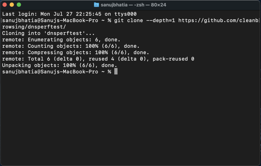 How to check DNS speed using cmd