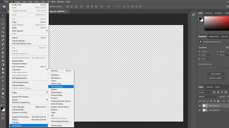 File Handling Photoshop