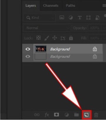 Drag and drop to Create a new Layer