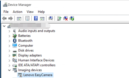 Camera not working in Windows 8.1