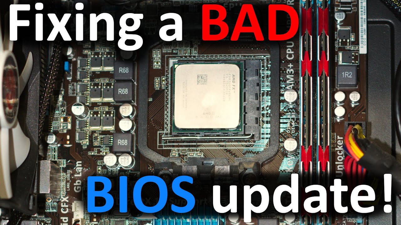 How to fix failed BIOS update