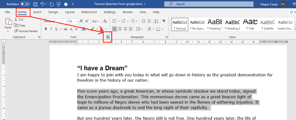 How to fix weird spacing between words in Word Mac