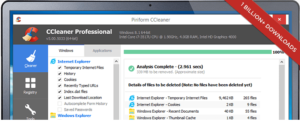‘CCleaner’ is by far the best free PC cleaning tool
