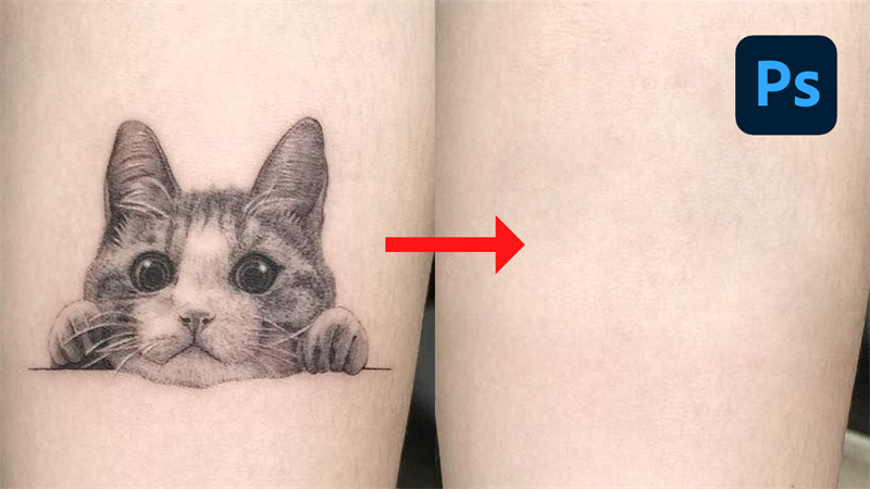 How To Remove A Tattoo In Photoshop 